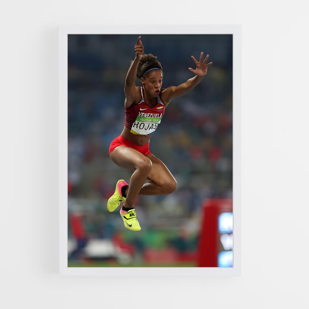 Poster Yulimar rojas – affiche Athlétisme (vue 3)